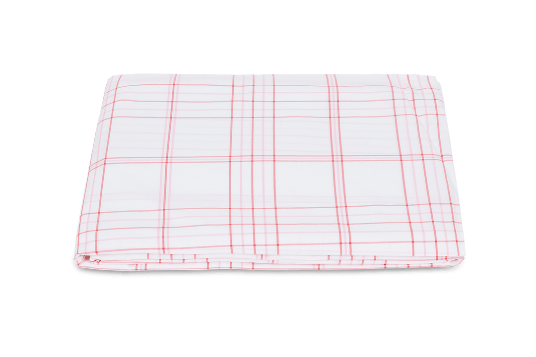 August Plaid Fitted Sheet by Matouk