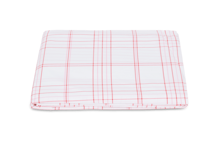 August Plaid Fitted Sheet by Matouk