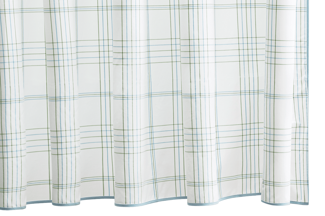 August Plaid Shower Curtain