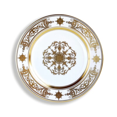 Aux Rois Gold Bread And Butter Plate 6.5In