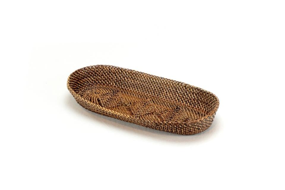 Oval Baguette Basket with Edging Small