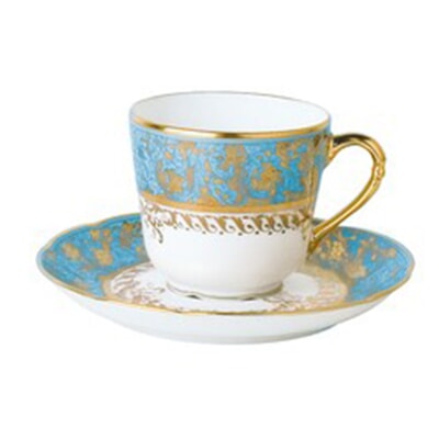 Eden Turquoise Ad Saucer Only