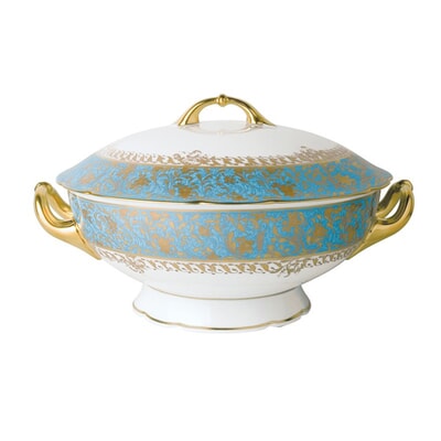 Eden Turquoise Soup Tureen
