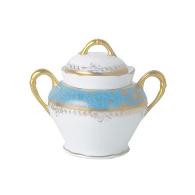 Eden Turquoise Sugar Bowl