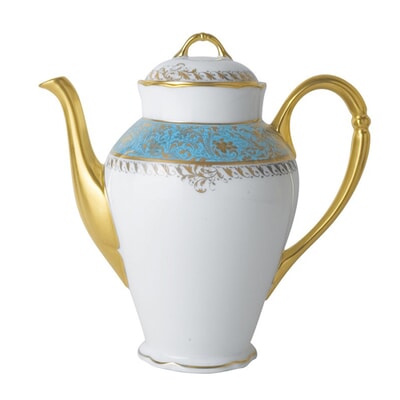 Eden Turquoise Coffee Pot