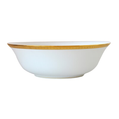 Athena Gold Salad Bowl-10In