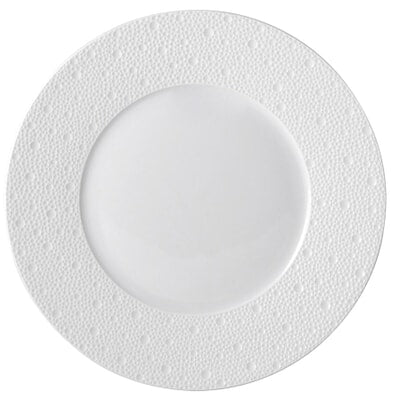 Ecume White Dinner Plate-10.2In