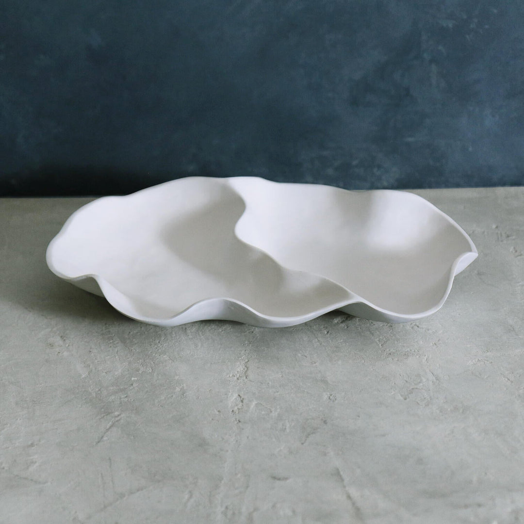 Vida Nube Large Double Dip (White)