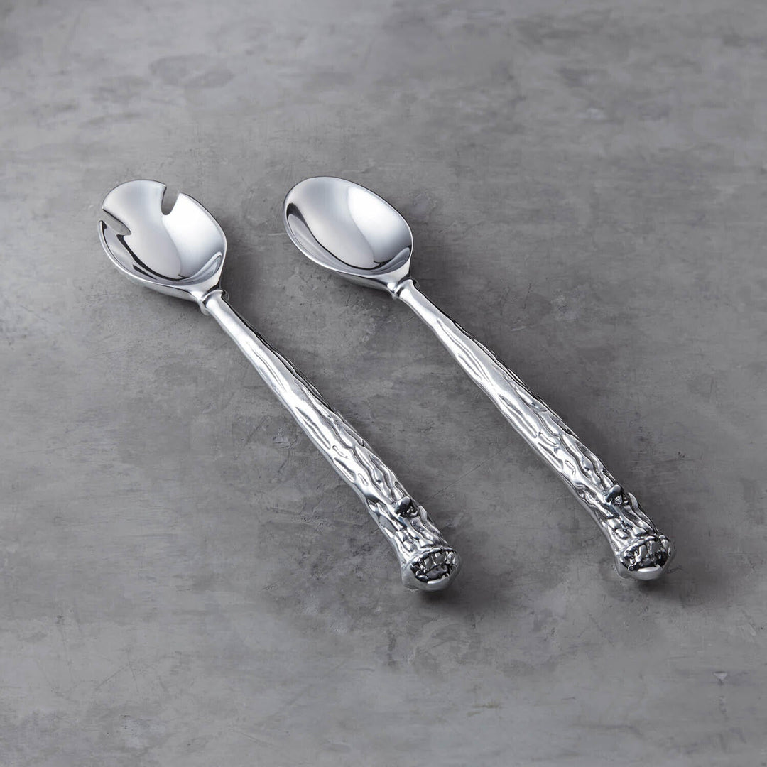 Western Antler Large Salad Servers