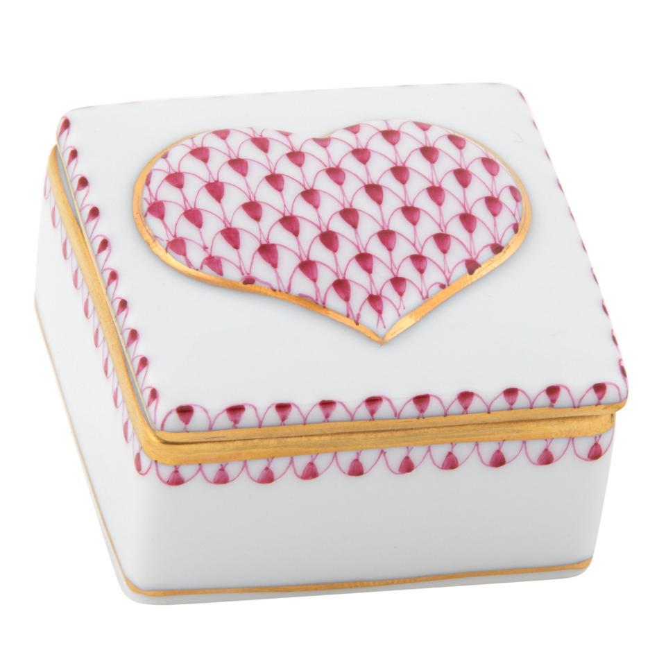 Embossed Heart Box