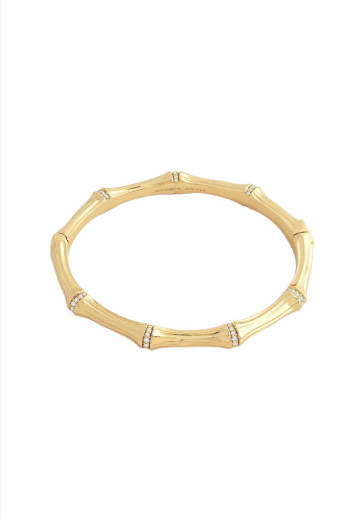 Bamboo Hinged Bangle