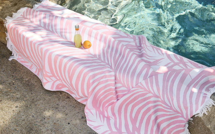Zebra  Palm Beach Towel