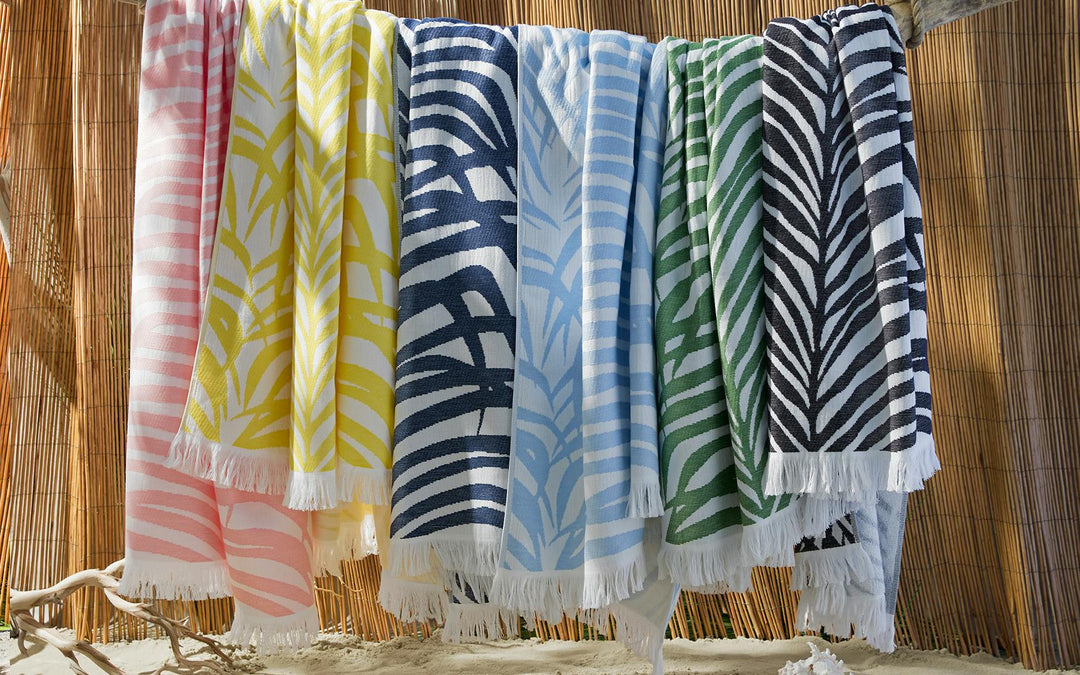 Zebra  Palm Beach Towel