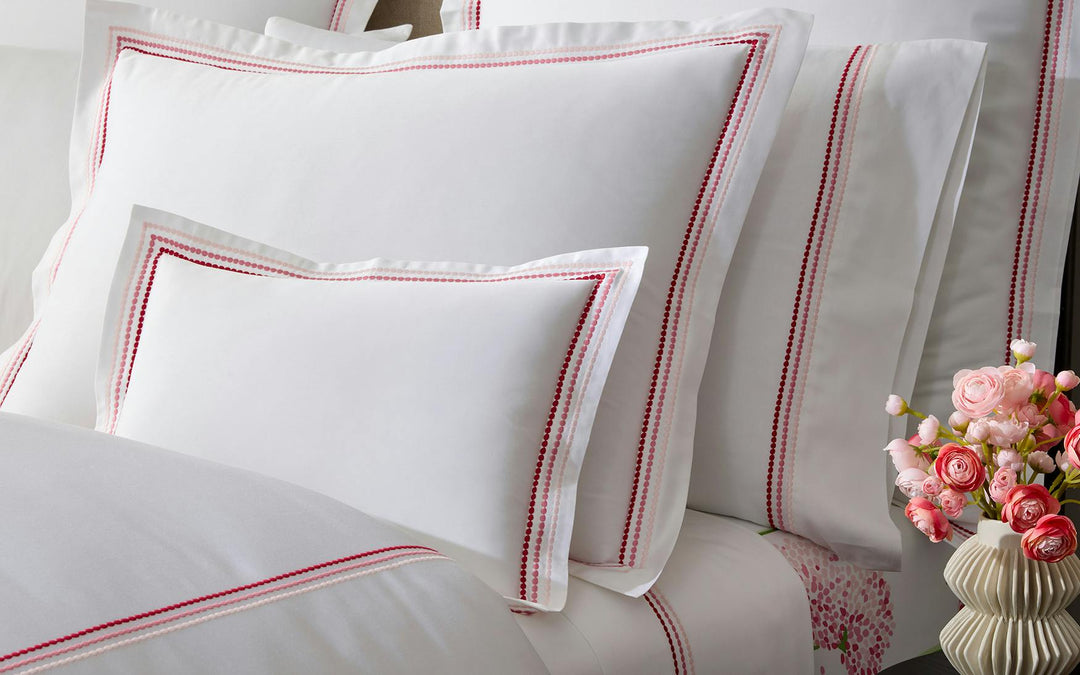 Amara Triple Pearl Pillowcase - Pair