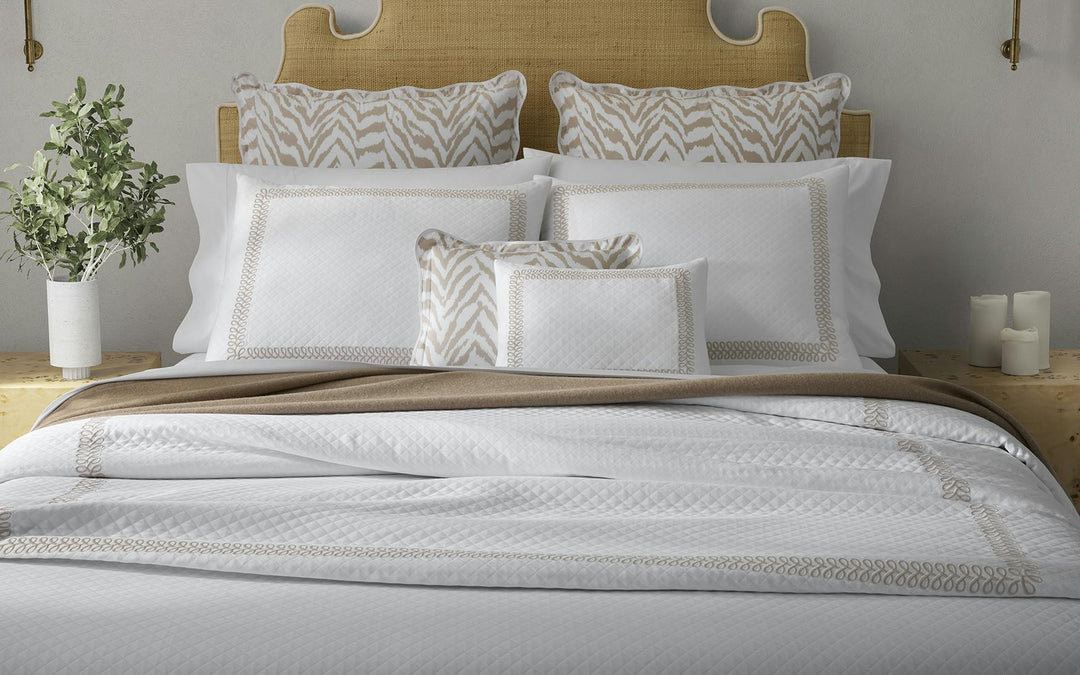 Luca Hemstitch Sham by Matouk