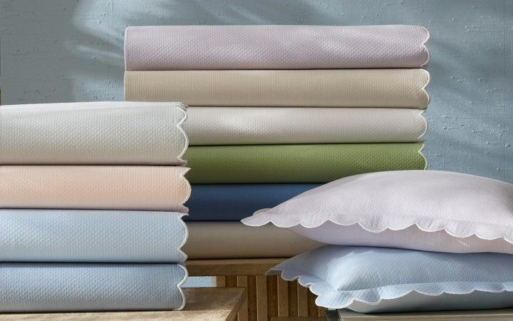 Diamond Pique Coverlet by Matouk