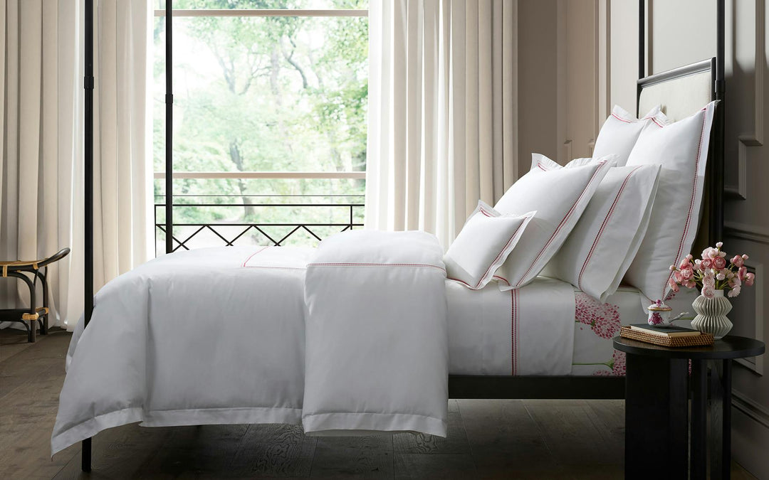 Amara Triple Pearl Pillowcase - Pair