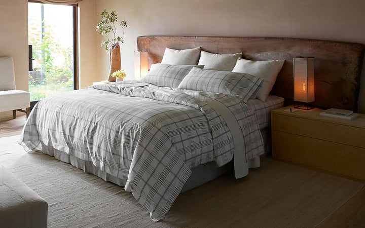 August Plaid Duvet