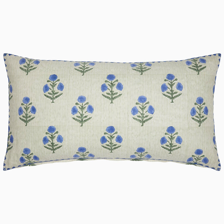 Lucy Azure Bolster w/Insert