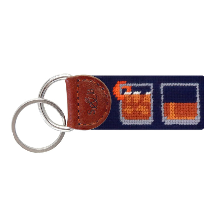 Needlepoint Key Fob