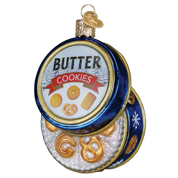 Butter Cookies Tin Ornament