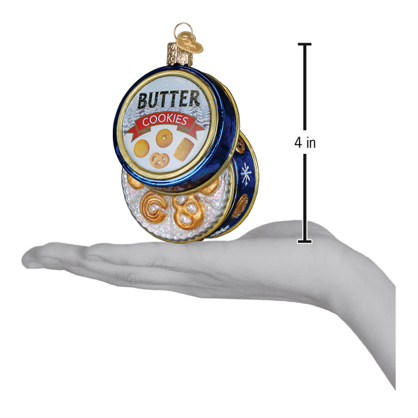 Butter Cookies Tin Ornament
