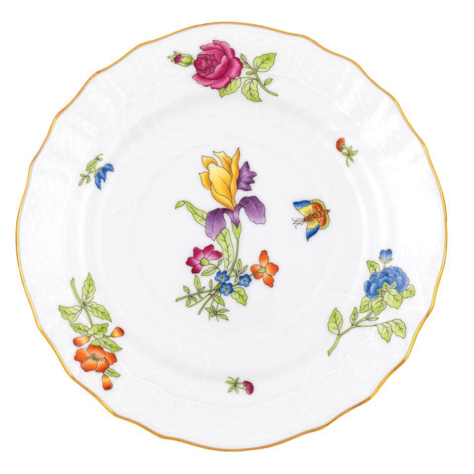 Antique Iris Bread And Butter Plate