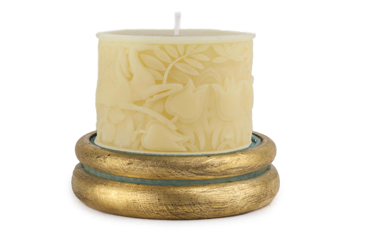 Gazelle Candle with Gilded Base