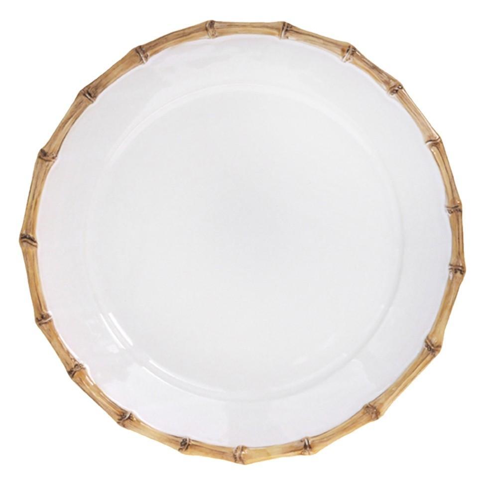 Bamboo Natural Platter/Charger Plate