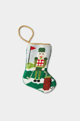 Christmas Birdie Nutcracker Bauble Stocking