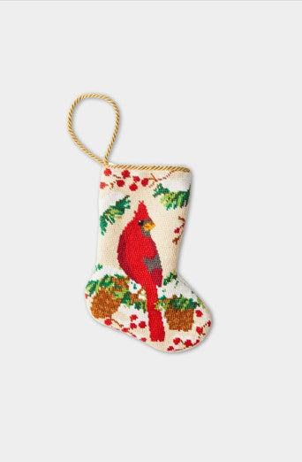 Christmas Cardinal Bauble Stockings