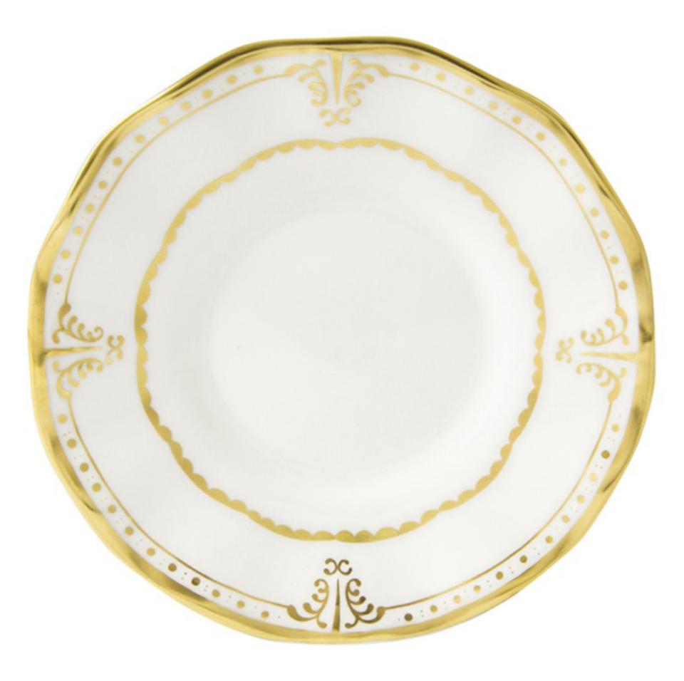 Elizabeth - Gold Coffee Saucer