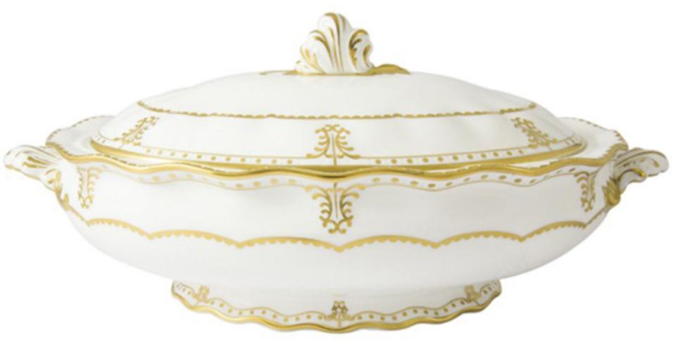 Elizabeth - Gold Covered Vegetable Dish