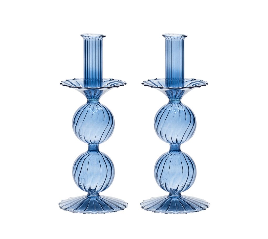 Bella Short Candle Holder,  Set of 2