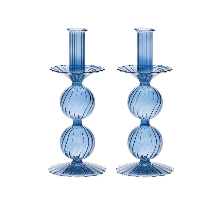 Bella Short Candle Holder,  Set of 2