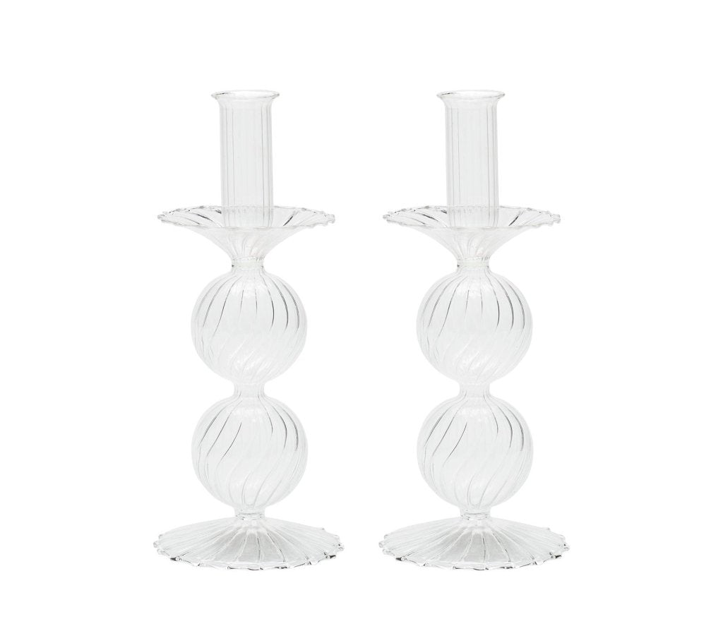 Bella Short Candle Holder,  Set of 2