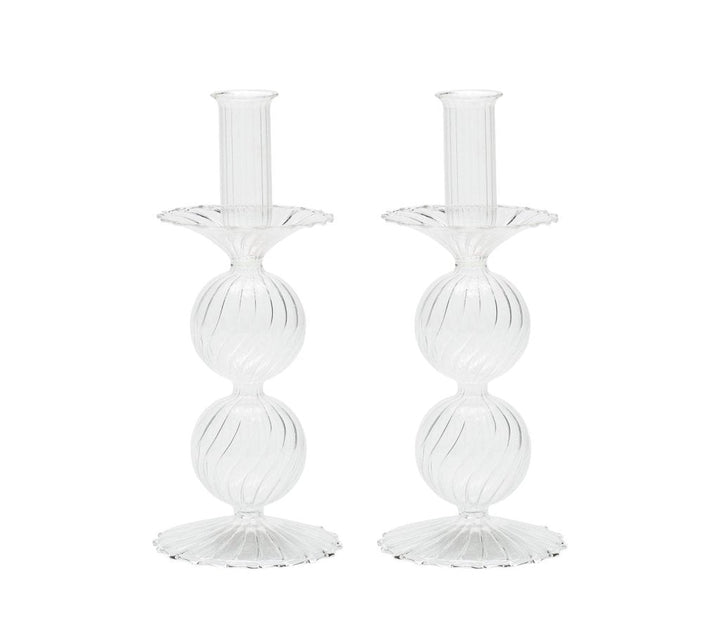 Bella Short Candle Holder,  Set of 2