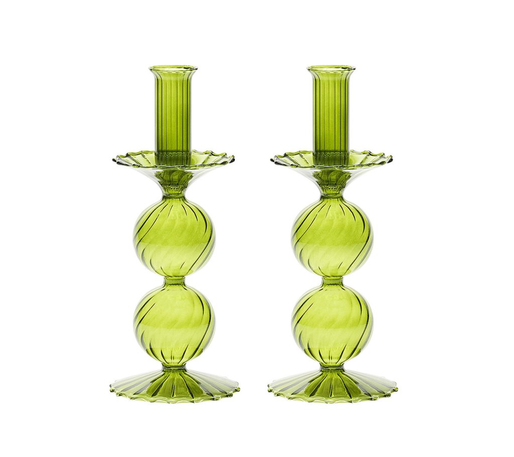 Bella Short Candle Holder,  Set of 2