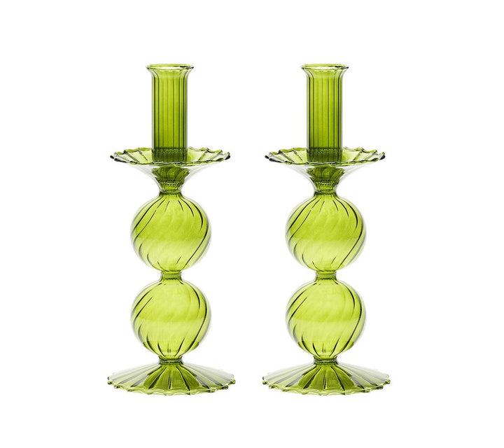 Bella Short Candle Holder,  Set of 2