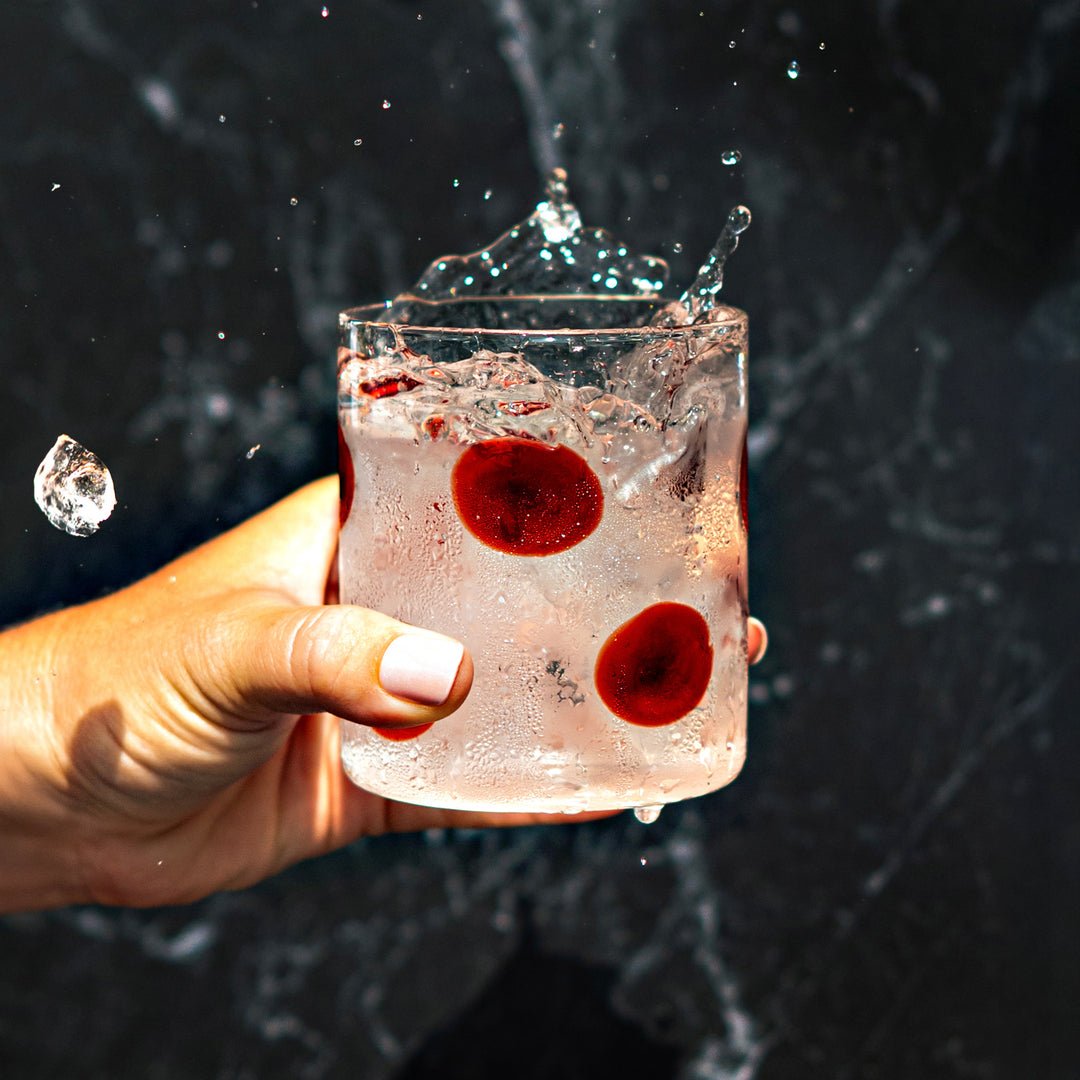 Drop Red Double Old Fashioned - Set of 2