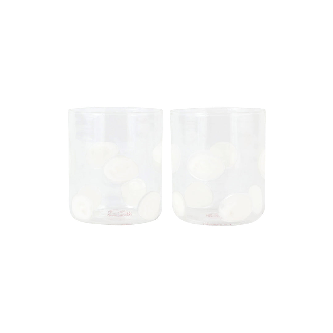 Drop White Double Old Fashioned - Set of 2