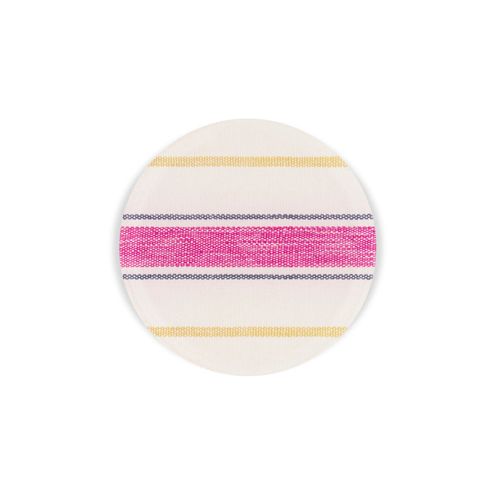 Rose Hand-Loomed Coaster - S/4