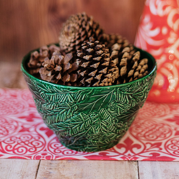 Damask Red Placemats - Set of 4