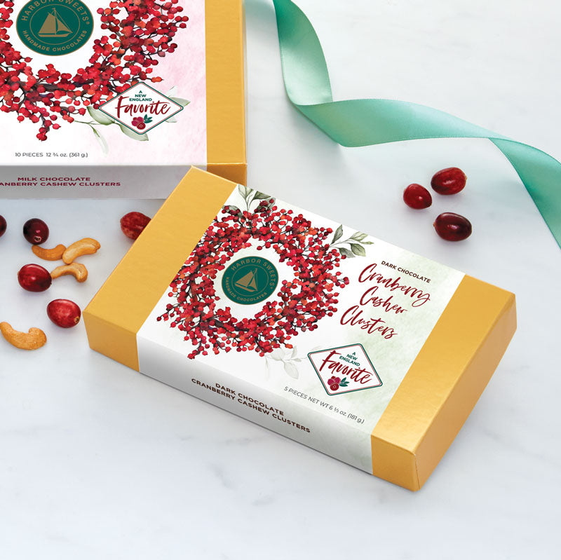 Cran Cashew Clusters-Dark Chocolate-5 pc