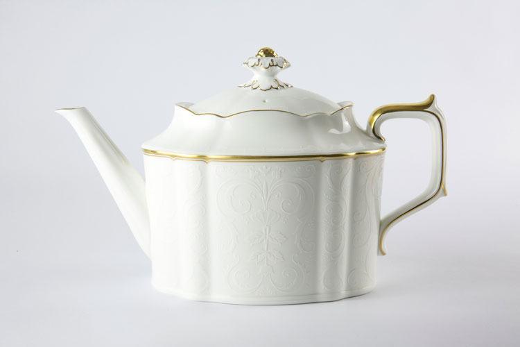 Darley Abbey Pure - Gold Large Tea Pot