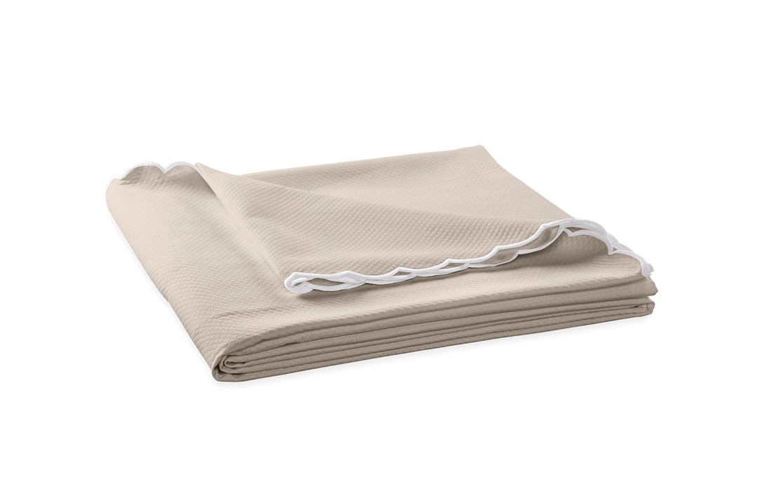 Diamond Pique Coverlet by Matouk