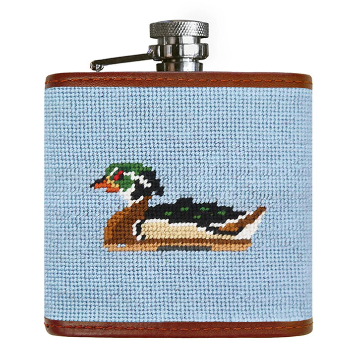 Needlepoint Flask