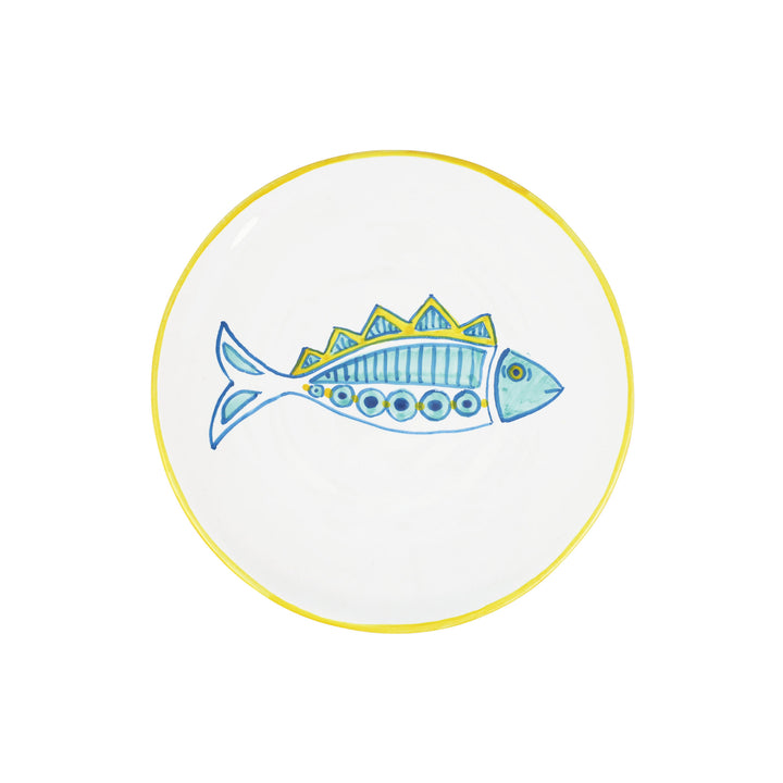 Elba's Fish Spiked Fin Salad Plate