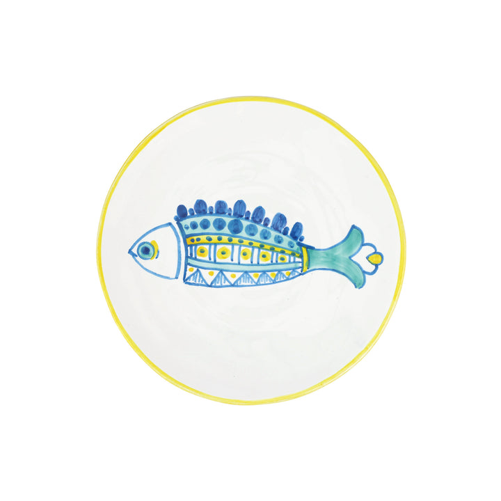 Elba's Fish Dotted Fin Salad Plate