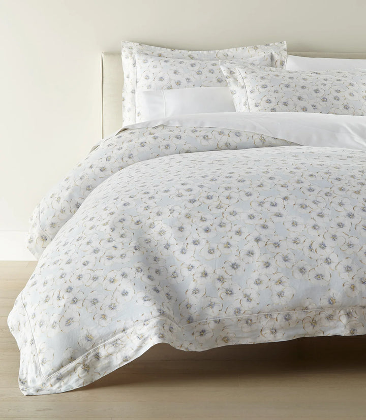 Ella Sky Queen Linen Duvet Set